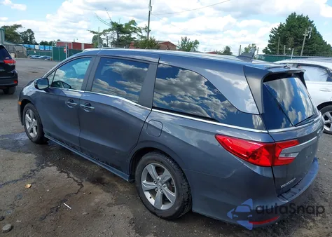 2018 Honda Odyssey Ex из США, поврежденный, VIN 5FNRL6H54JB028758
